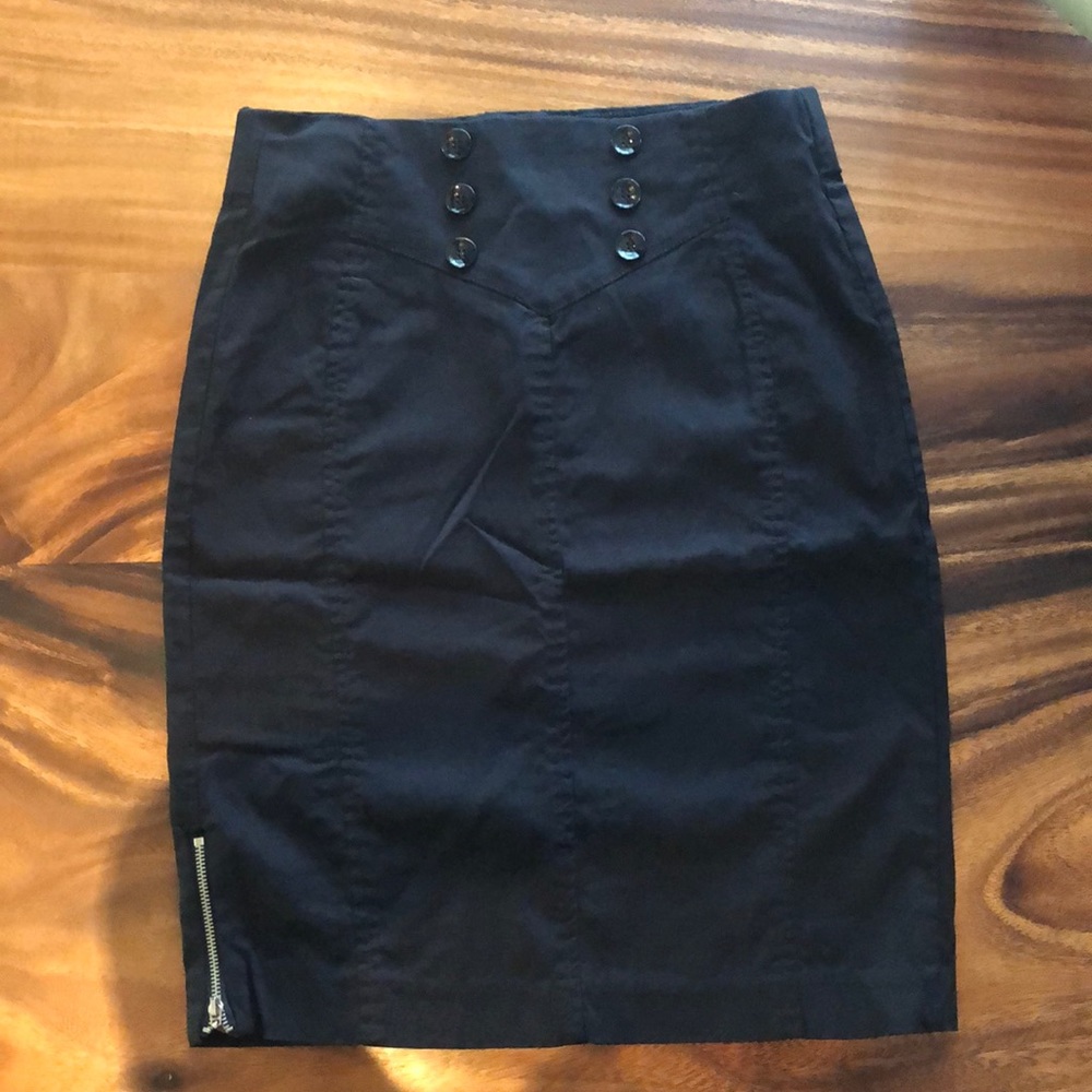 Midi skirt - Black